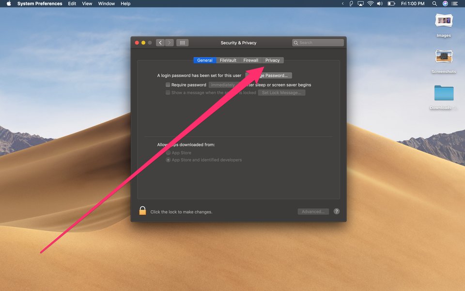 problems with macos mojave